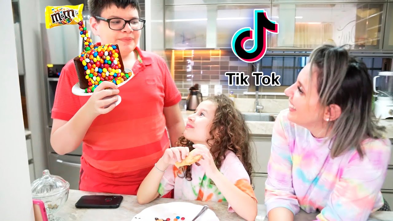 TESTANDO TRUQUES DE COMIDAS DO TIK TOK !! FOOD HACKS VIRAIS #2