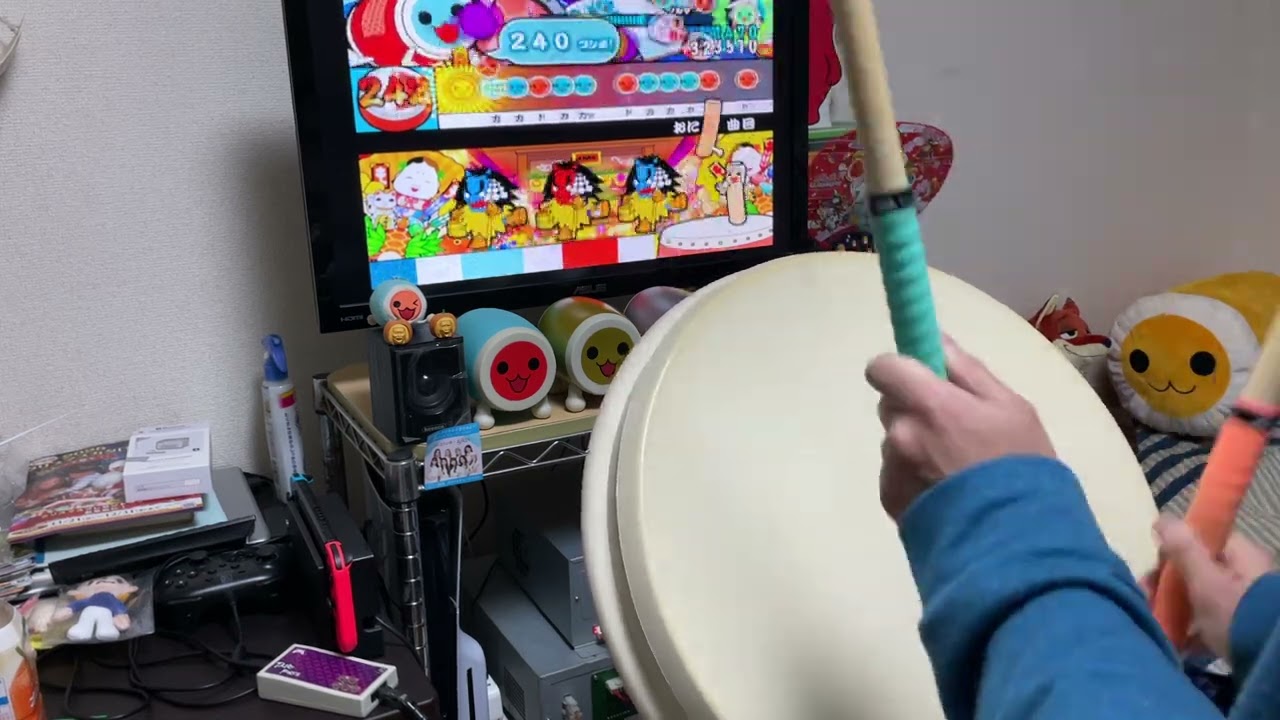 [おうち旧筐体]太鼓の達人14 ブラック★ロックシューター 全良
