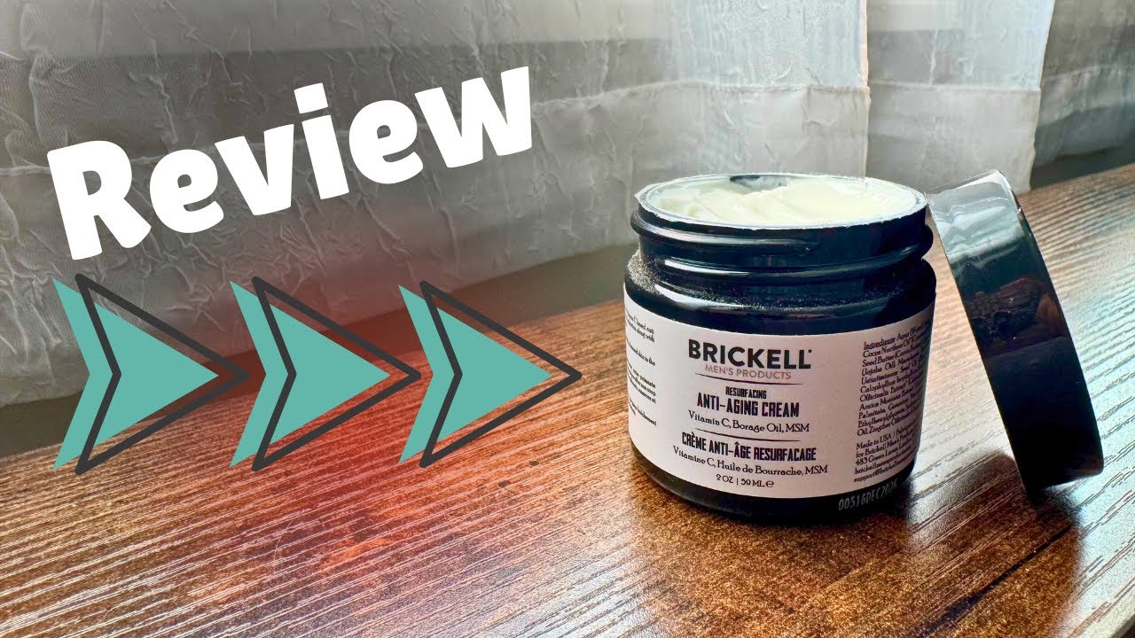 REVIEW of Brickell Men's Products Resurfacing Anti-Aging Face Cream