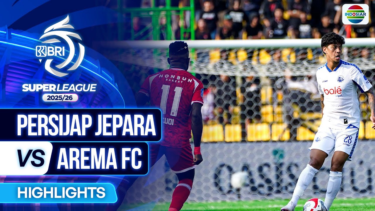 Persijap Jepara VS Arema FC - Highlights | BRI Super League 2025/26