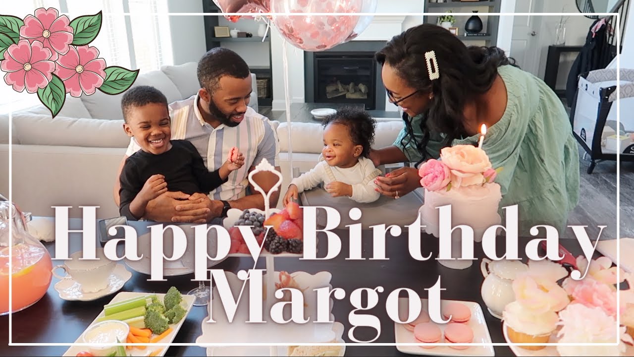 *NEW* VLOG: Margot's 1st Birthday | Relaxing & Beautiful Tea Party | Krista Bowman Ruth