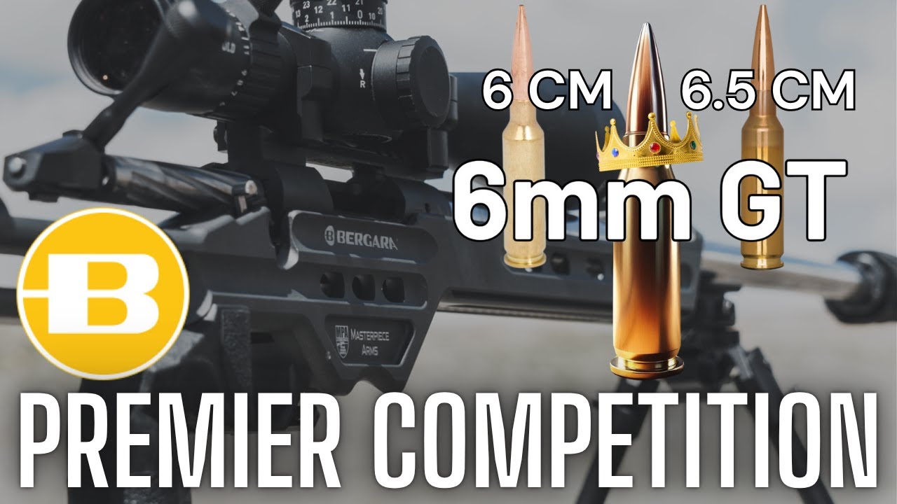 Bergara Premier Competition 6mm GT превосходит 6mm и 6.5mm Creedmoor по PRS и точности!