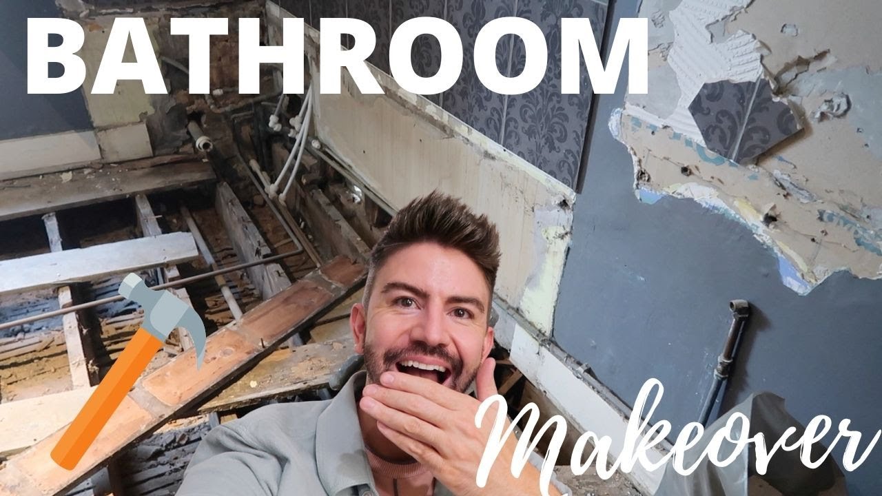 BATHROOM MAKEOVER PART 1 (Victorian Home Renovation) | MR CARRINGTON