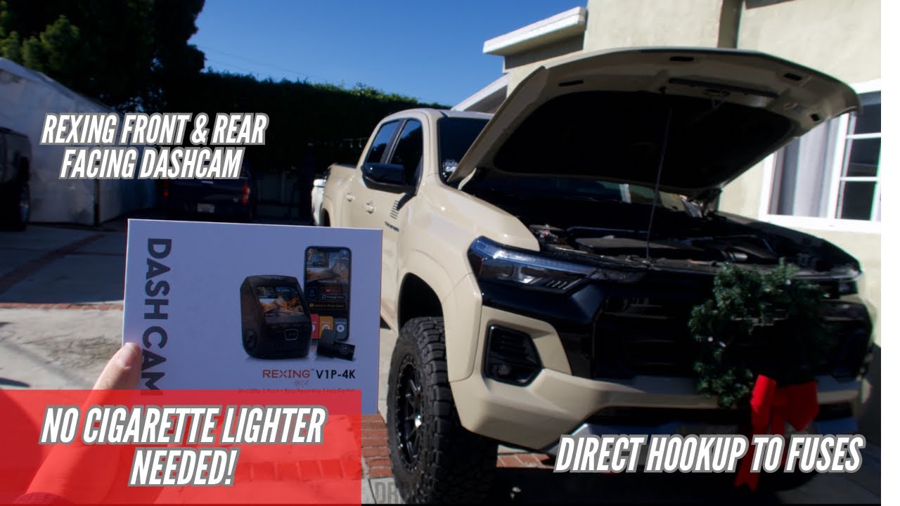Установка видеорегистратора Chevrolet Colorado 2023 года