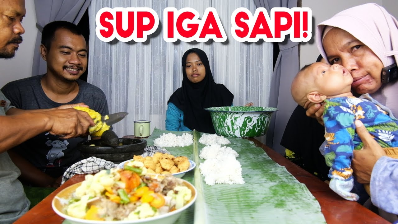 SAHUR SUP IGA PERGEDEL TAHU DIBALUR SAMBEL NANAS SEGERRRRRRRRRRRRR!
