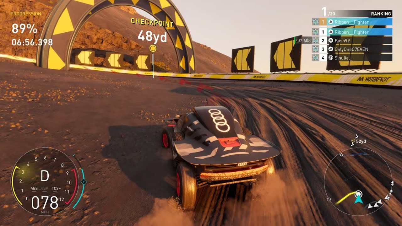 When You're The Only One Who Picks The RS Q E-TRON For Technicals | The Crew Motorfest
