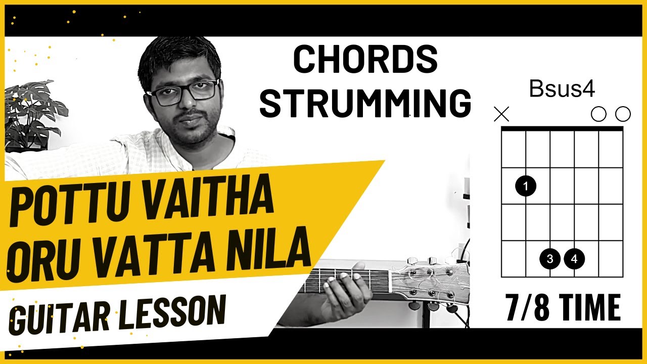 Pottu Vaitha | Guitar Lesson | Chords | Strumming | Asher Thomas | @musicianself