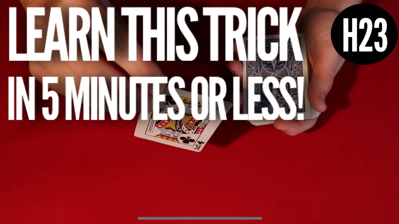 LEARN This Card Trick Today! (The Spectator Always Touches Their Card)