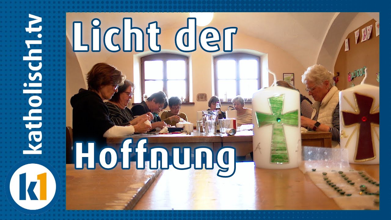 Osterkerzen basteln in Hörzhausen