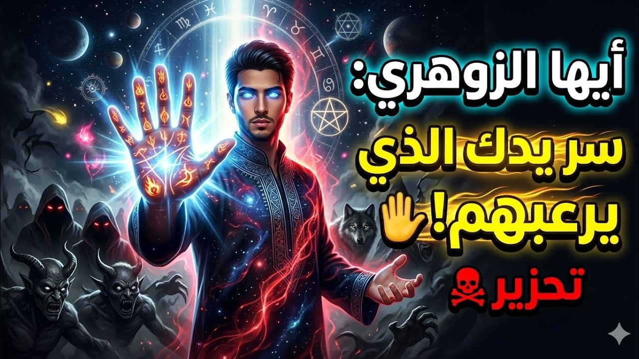 أيها الزوهري: السر الأعظم في خطوط يدك الذي يجعل شياطين الإنس والجن يرتعدون منك!