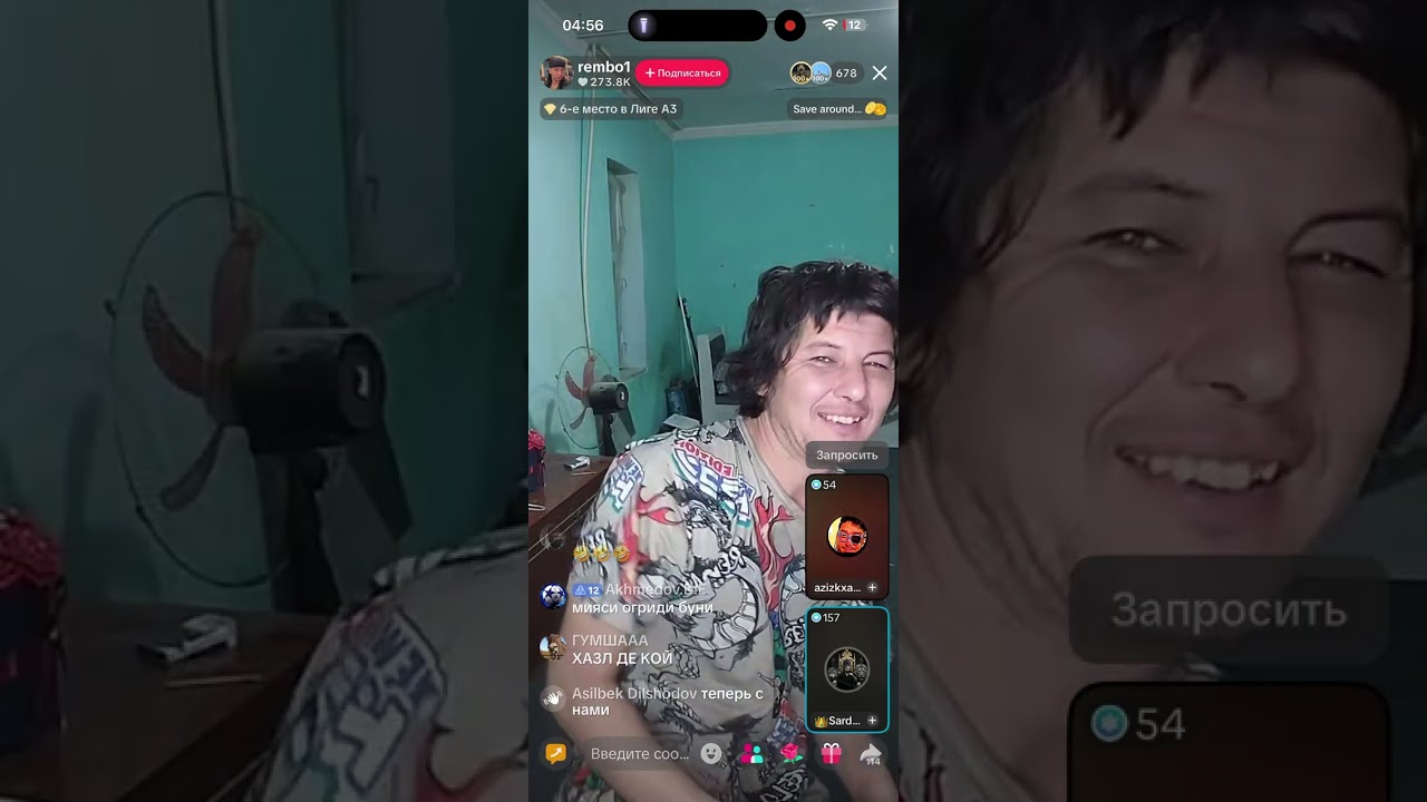 Sardor gangster azizxon rembo efirda #tiktok #uzbek #uzbekistan #rek 