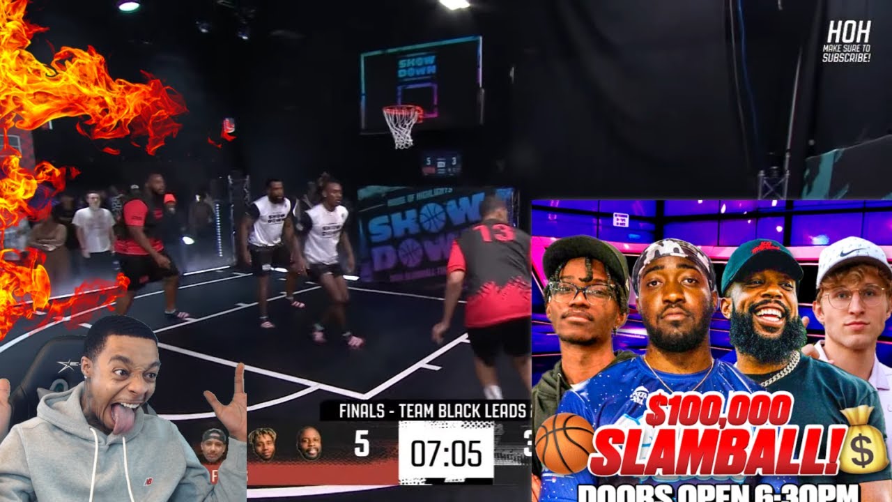 FlightReacts To $100,000 SLAMBALL TOURNAMENT! Ft. CashNasty Jidion, KOT4Q, KANEL, MMG, & MORE!