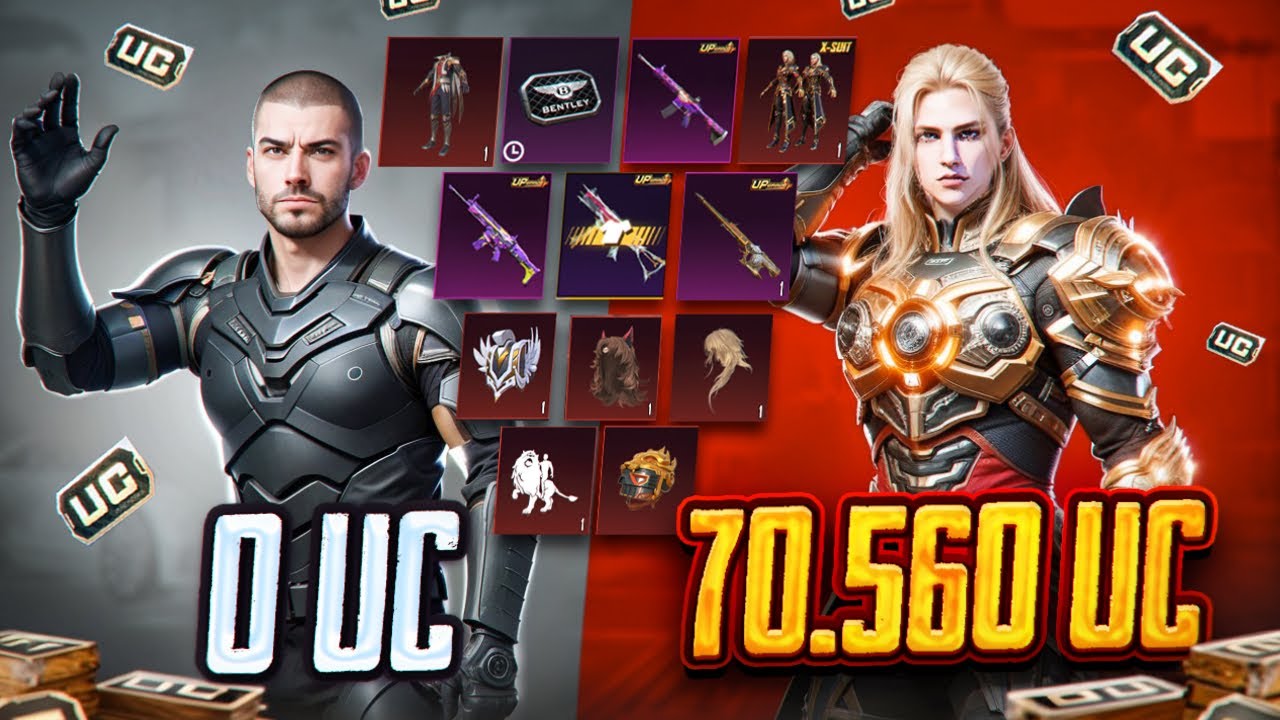 ЭТО ЛУЧШАЯ ПРОКАЧКА НА 70.560 UC НА АККАУНТЕ ПОДПИСЧИКА! САМОЕ УДАЧНОЕ ОТКРЫТИЕ!