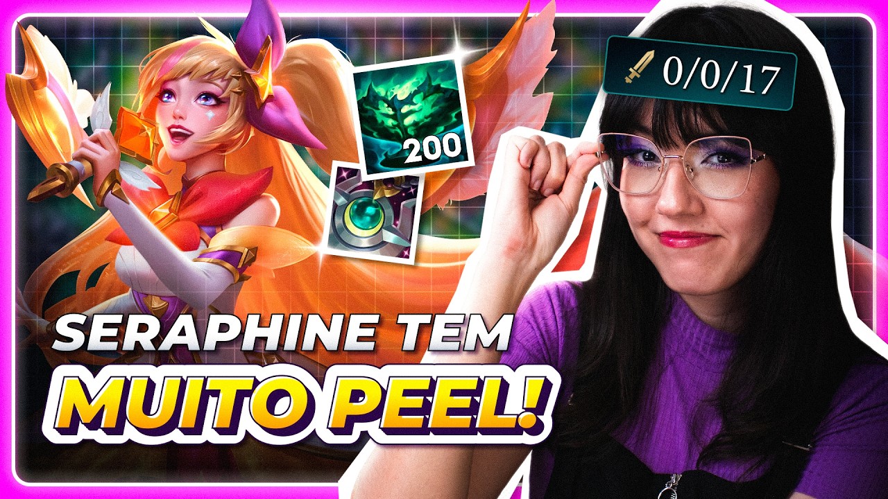 ESSE ITEM ESTÁ MUITO QUEBRADO! 🤯 GAMEPLAY DE SERAPHINE 🎼