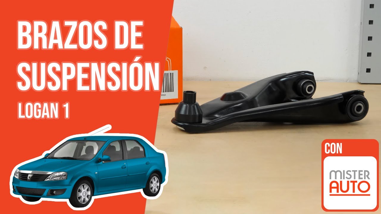 Cómo cambiar los brazos de suspensión Logan 1 🚗