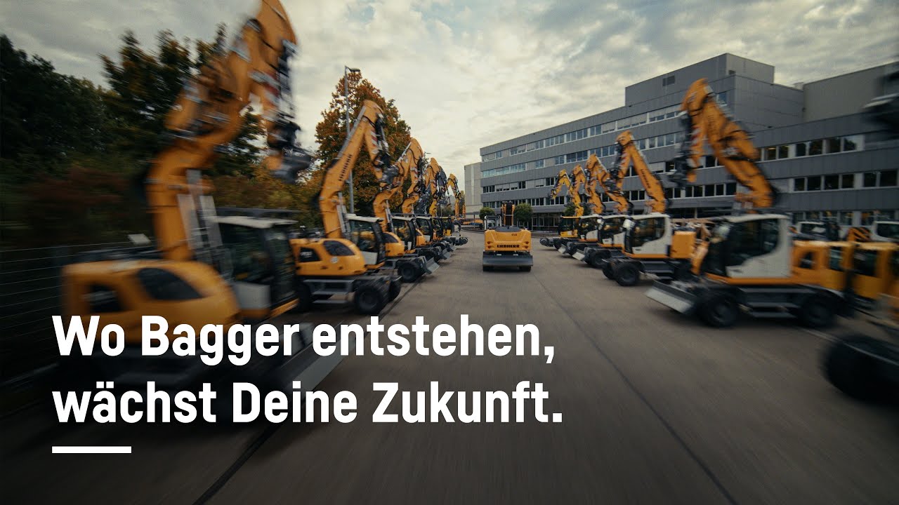 Hydraulikbagger GmbH: Wo Bagger entstehen, w&auml;chst Deine Zukunft | Liebherr