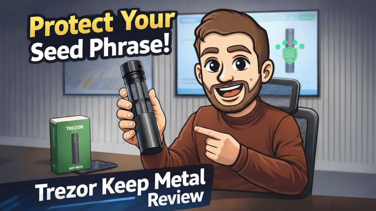 Trezor Keep Metal Backup Review – Protect Your Seed Phrase