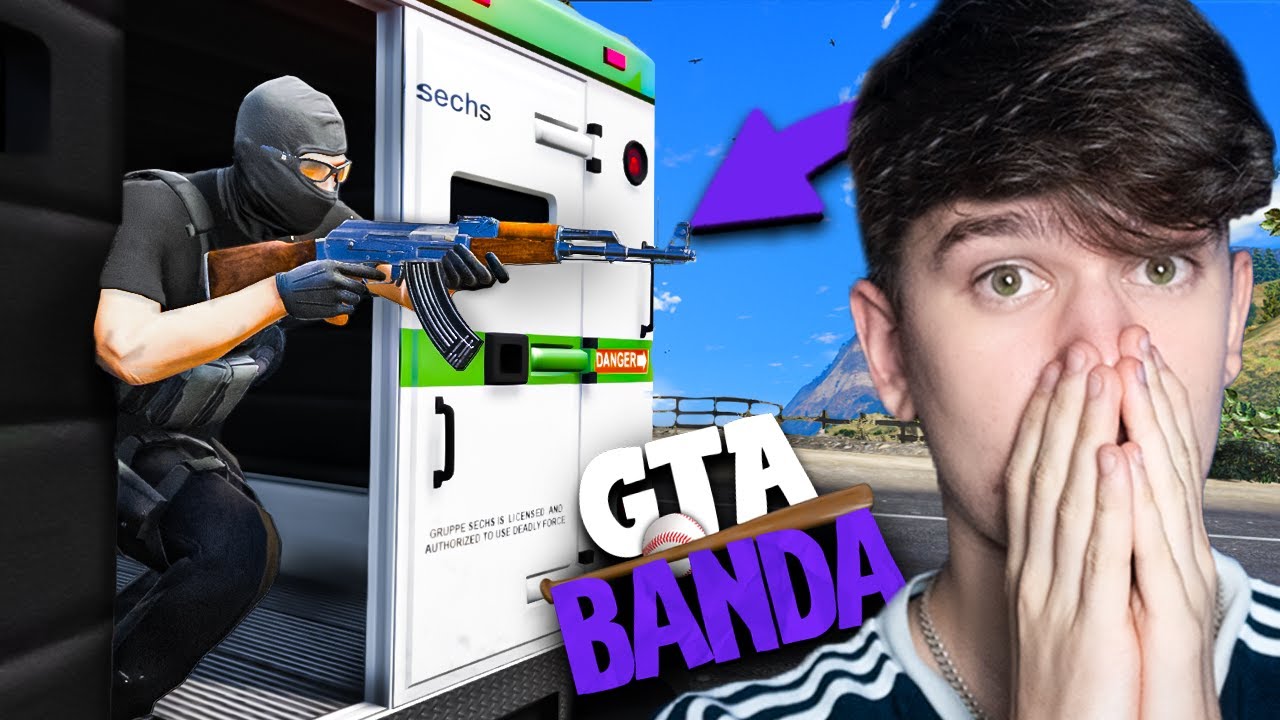 GTA V BANDA #79 - NAPAD NA KONWÓJ!🪓