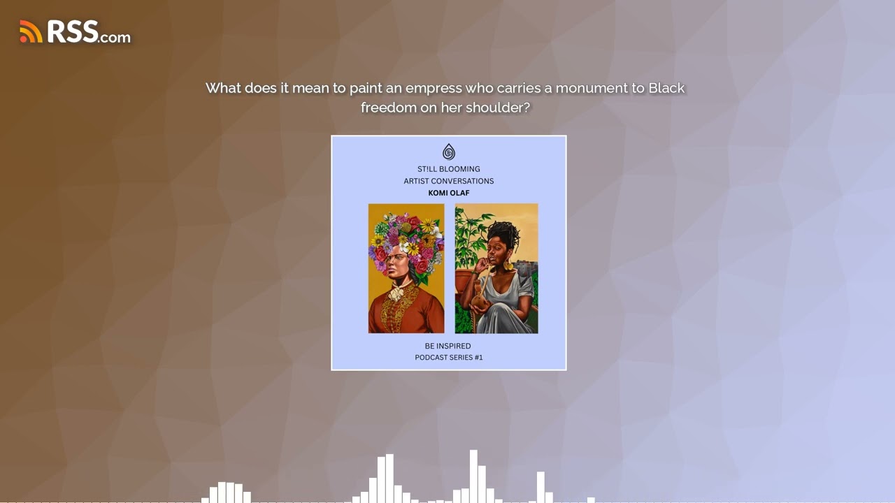 What does it mean to paint an empress who carries a monument to Black freedom on her shoulder?