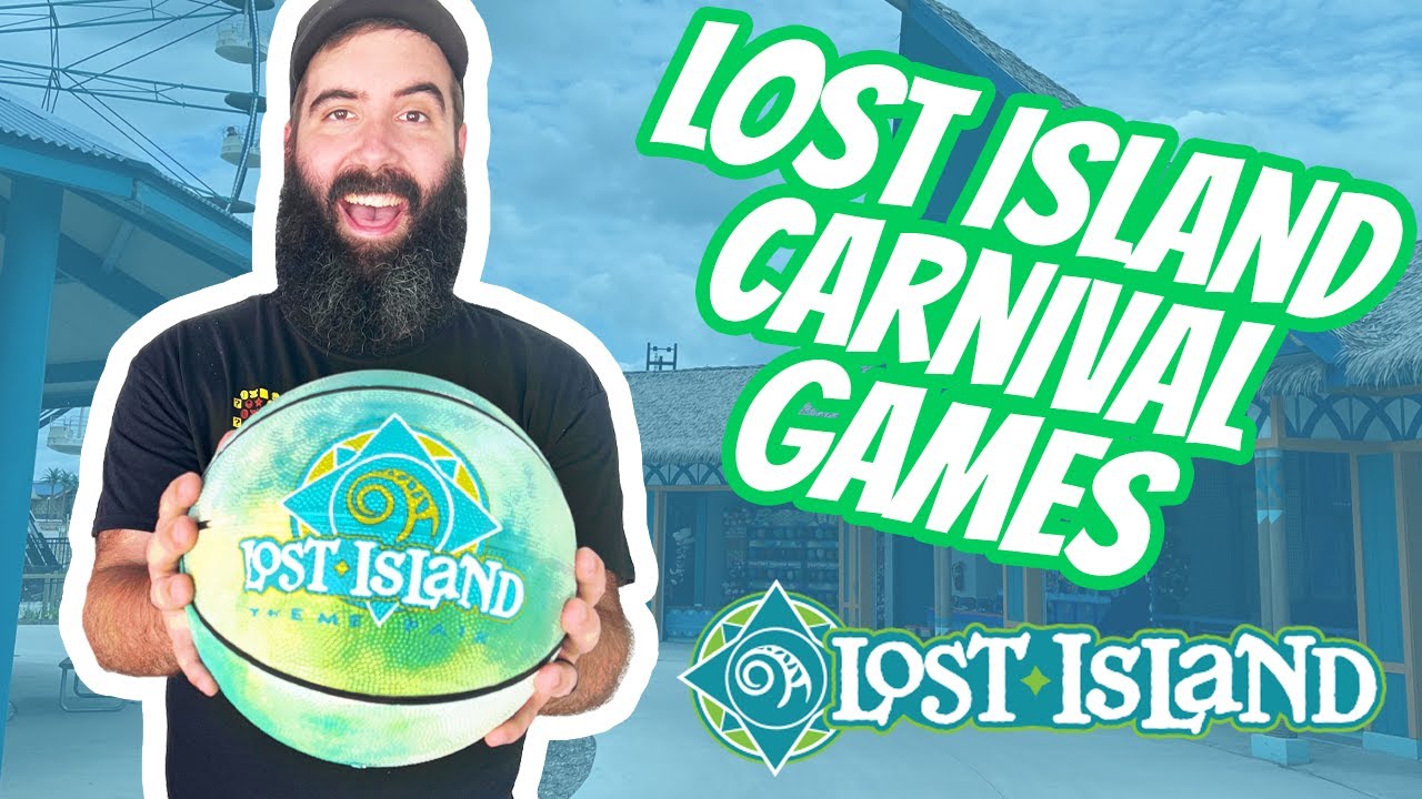 New Carnival Games at Brand New Lost Island Theme Park!