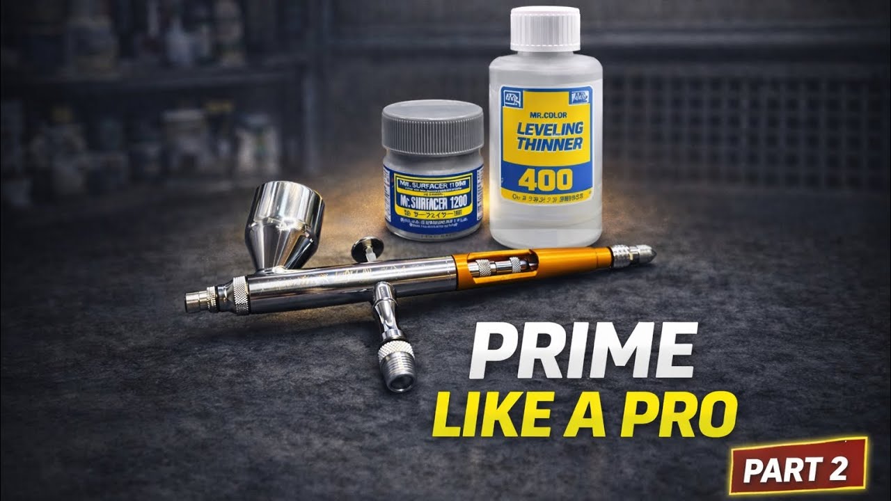 How to prime scale models like a Pro