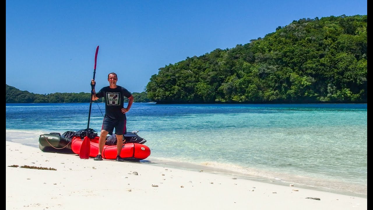 Once upon a time on Palau - packrafting adventure - february '24