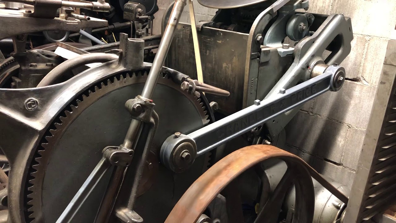Chandler & Price Craftsman First Run