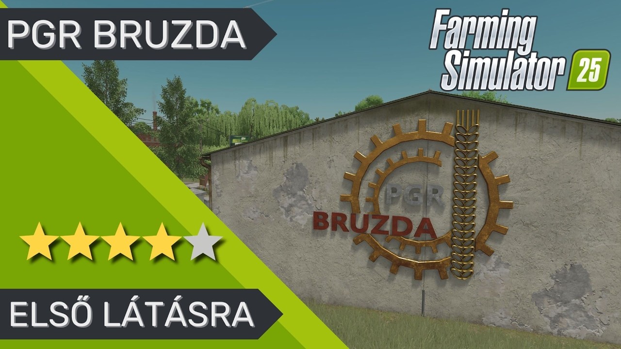 Régi kedvenc máshogy? - PGR BRUZDA | Farming Simulator 25