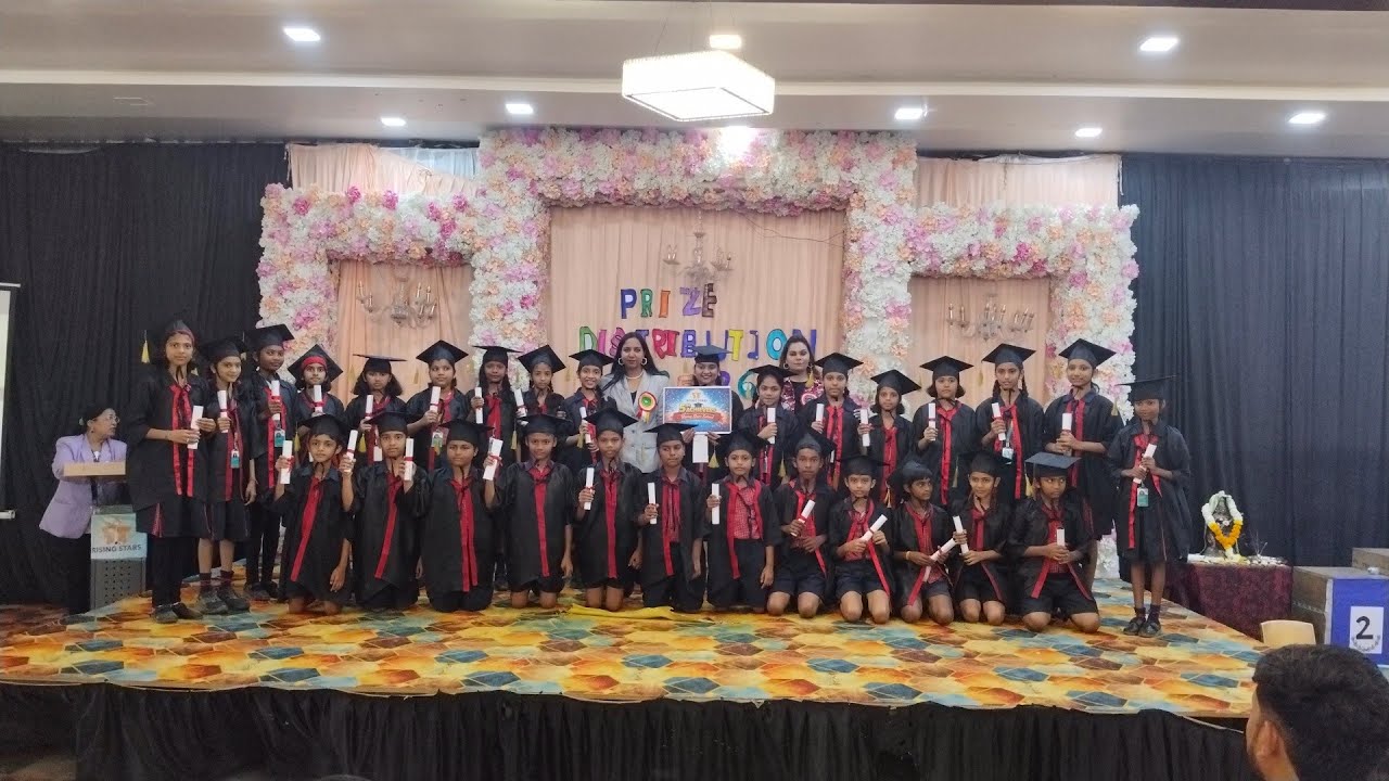 PRIZE DISTRIBUTION & 5TH CONVOCATION PRIMARY RISING STARS SCHOOL ,ALANDI