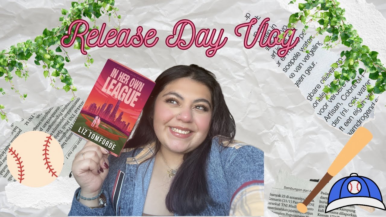 Release Day Vlog | In Her Own League ⚾️🧢🧸📖🧚‍♀️