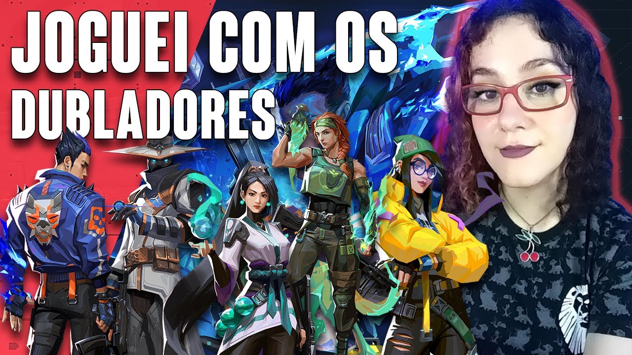 VALORANT - Jogando com os DUBLADORES! (SAGE, KILLJOY, SKYE, CYPHER E YORU)