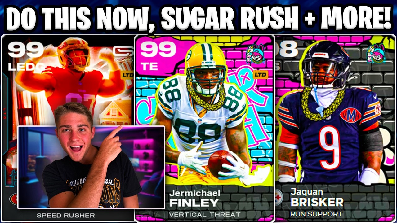 Сделайте это прямо сейчас в Madden 26! Новое событие Sugar Rush College Ot! Market Talk, магазин ...