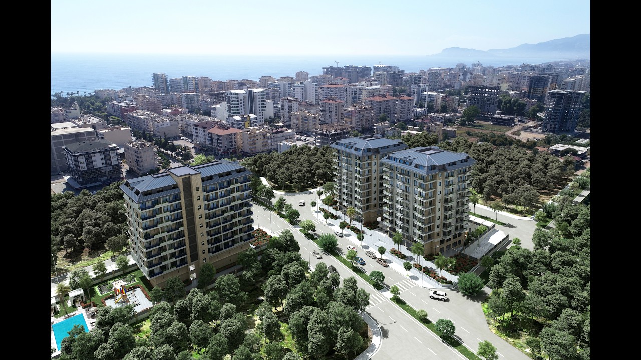 Moderne Wohnungen zum Verkauf in Alanya Mahmutlar  | Investitionsmöglichkeit