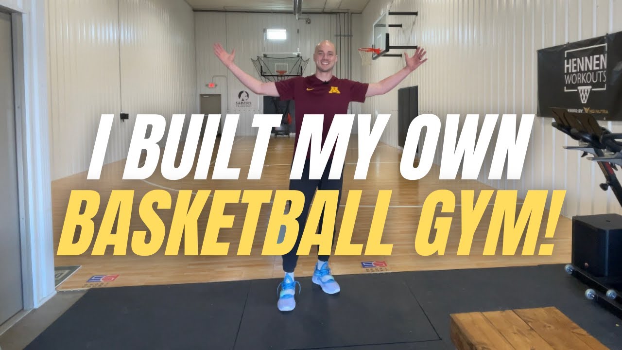 I Built My Own Custom Basketball Gym! | How I Did It & How Much It Cost 🏀