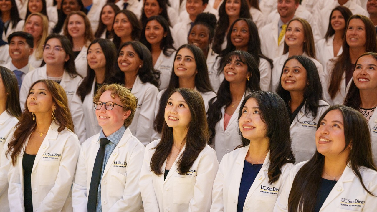 2025 White Coat Ceremony - UC San Diego School of Medicine