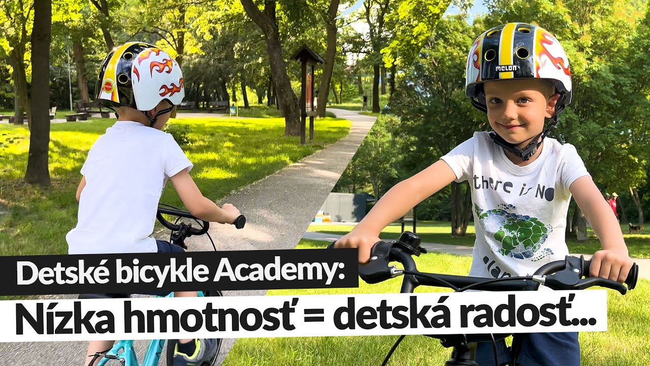 Detské ergonomické bicykle Academy | #bicykel