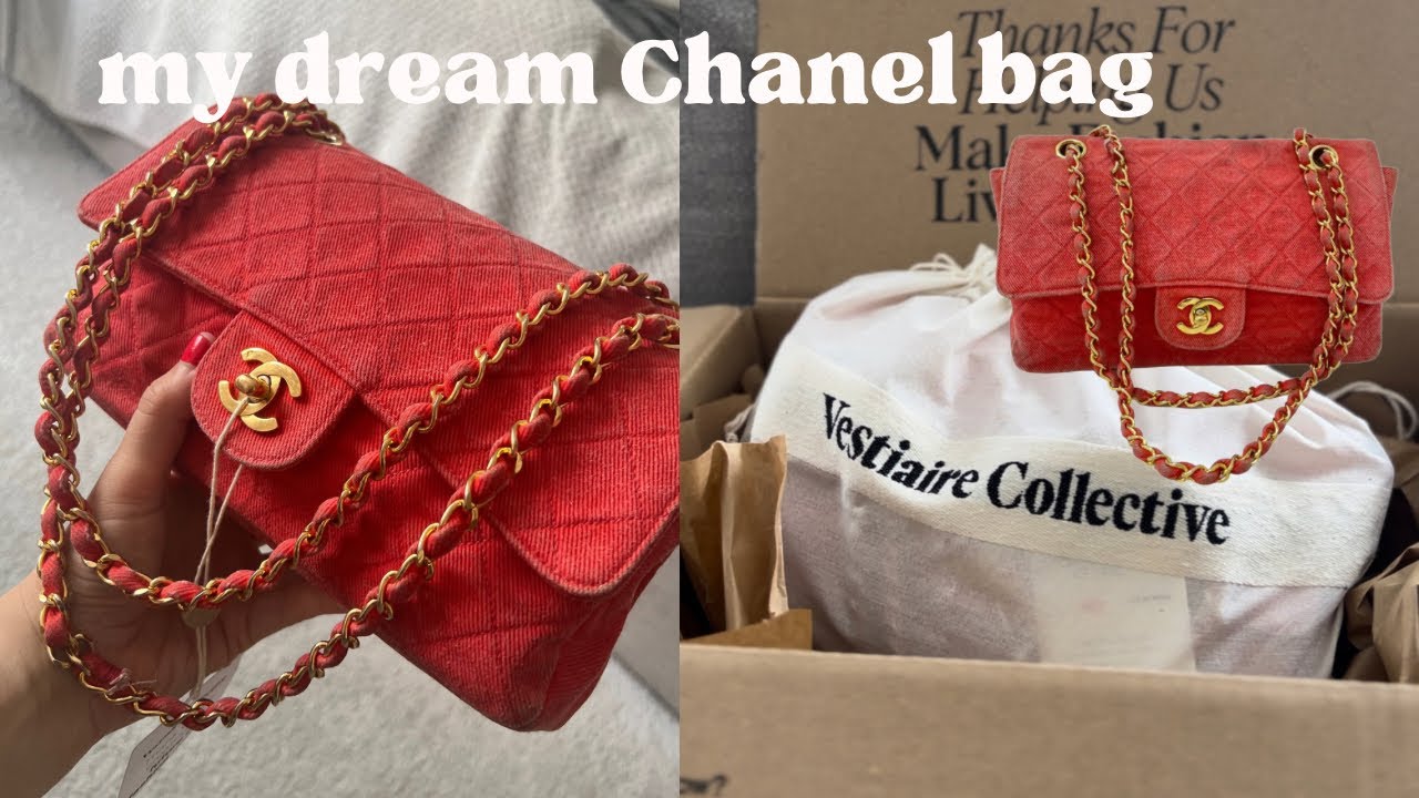 My dream Chanel bag | Vintage Chanel classic flap | what fits? | LifewithLou