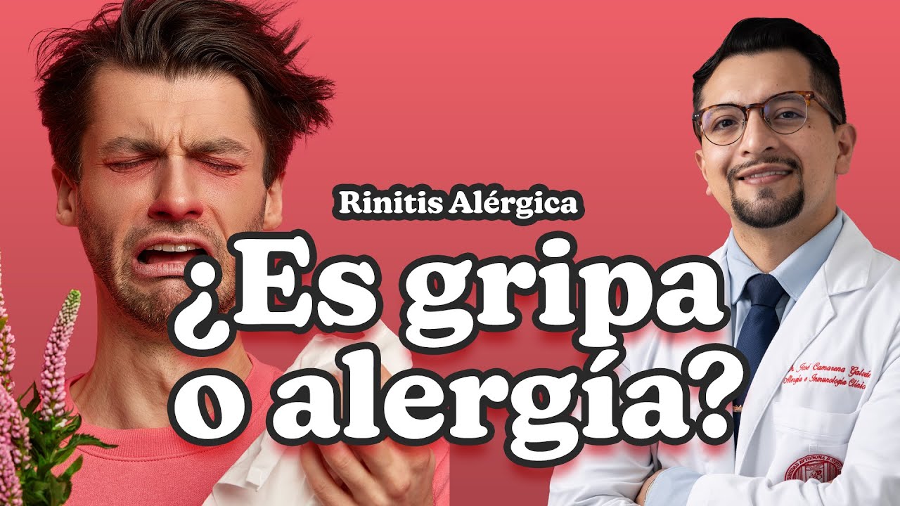 ¿Qué es la Rinitis Alérgica? ¿Tiene cura? Dr José Camarena Alergólogo