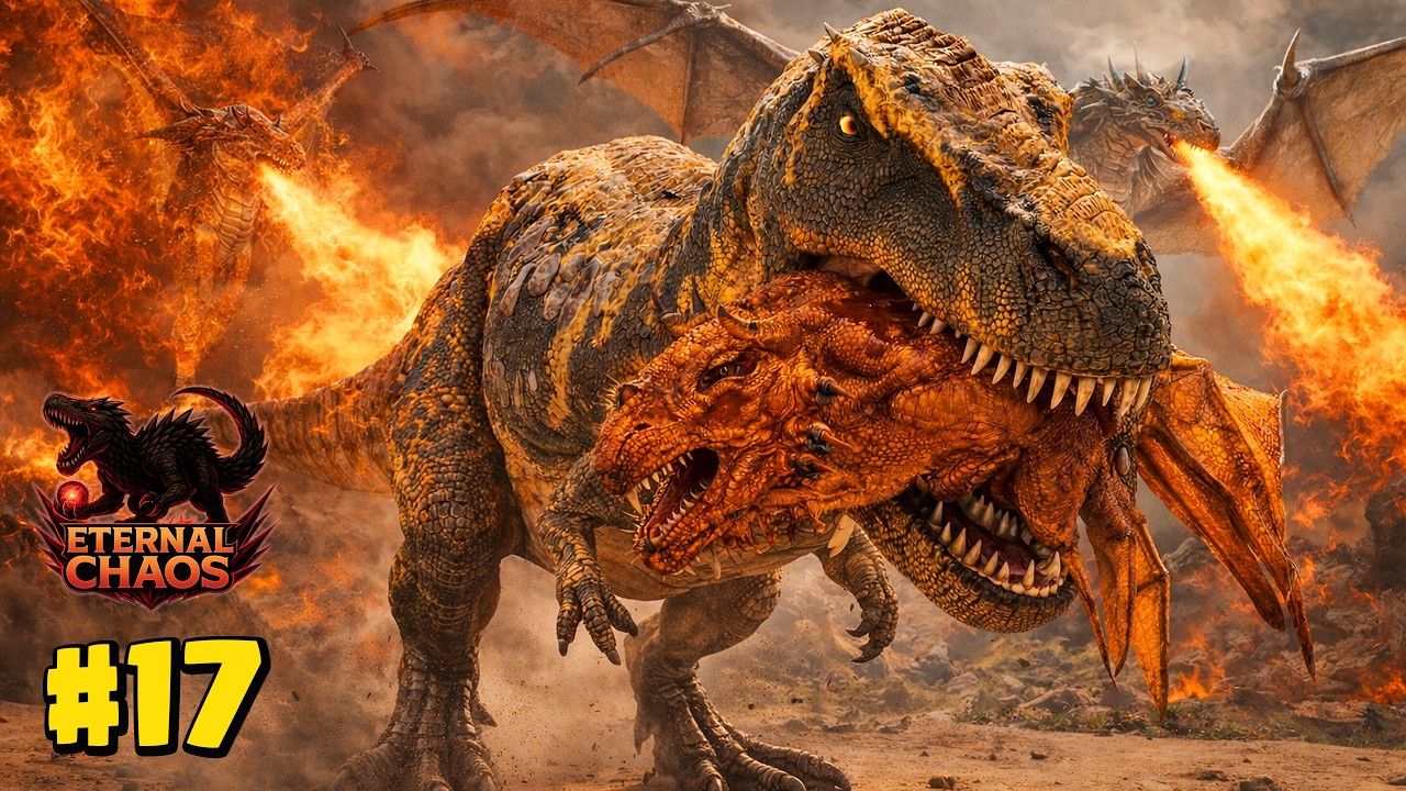 TESTANDO NOSSO PODEROSO REX ECLYPSE! - ARK ETERNAL CHAOS - #17