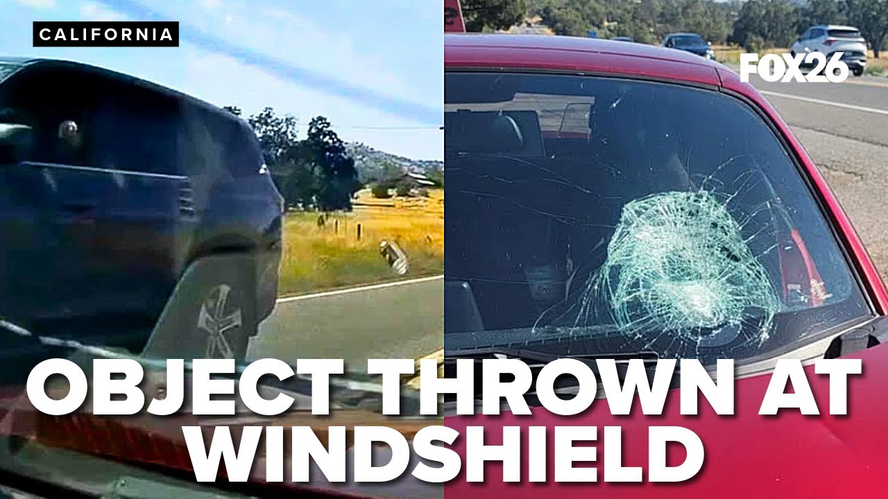 Dashcam captures road violence incident on California Highway