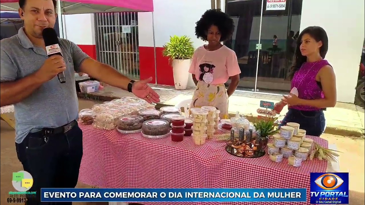 3• PARTE Alto Paraiso  Comemoração do Dia da Mulher reúne autoridades em homenagem as mulheres.
