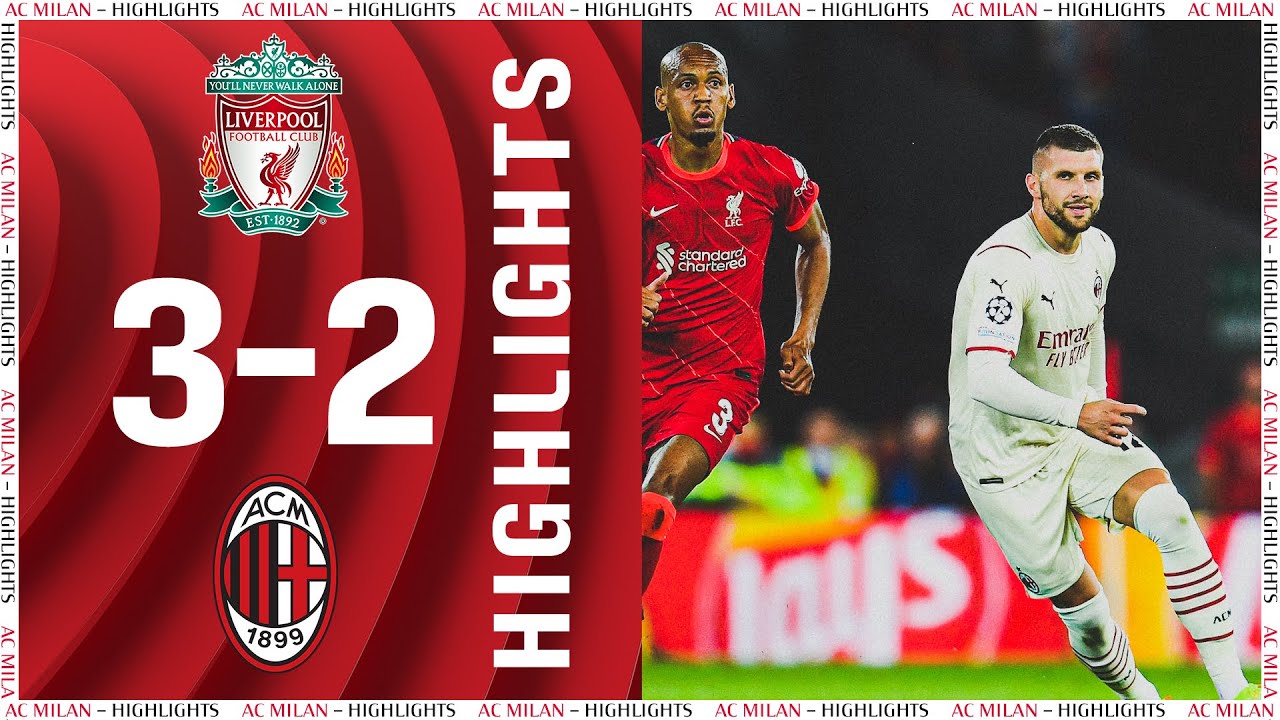Rebić & D&iacute;az score in Anfield defeat | Liverpool 3-2 AC Milan | Highlights Champions League