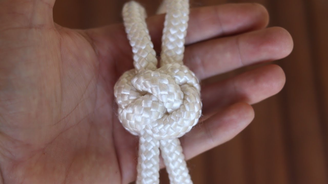 Como fazer um nó de bolinha