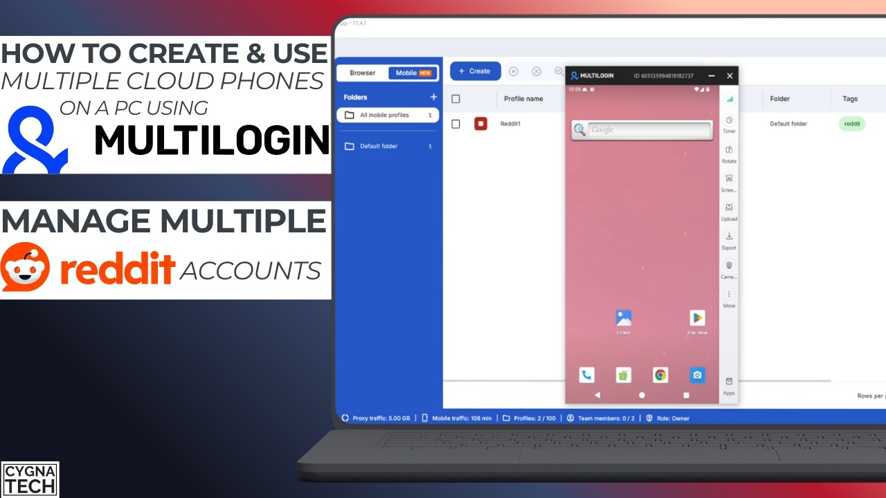 ☁️ Multilogin Cloud Phone Review & Tutorial | Create & Use Multiple Android Cloud Phones