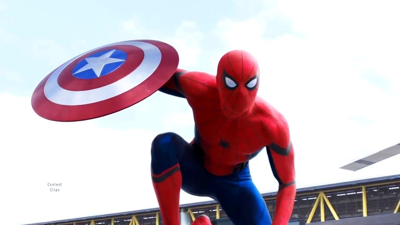 Team Captain America vs Team Iron Man Part 1 &brvbar; Captain America  Civil War 2016 IMAX 4K