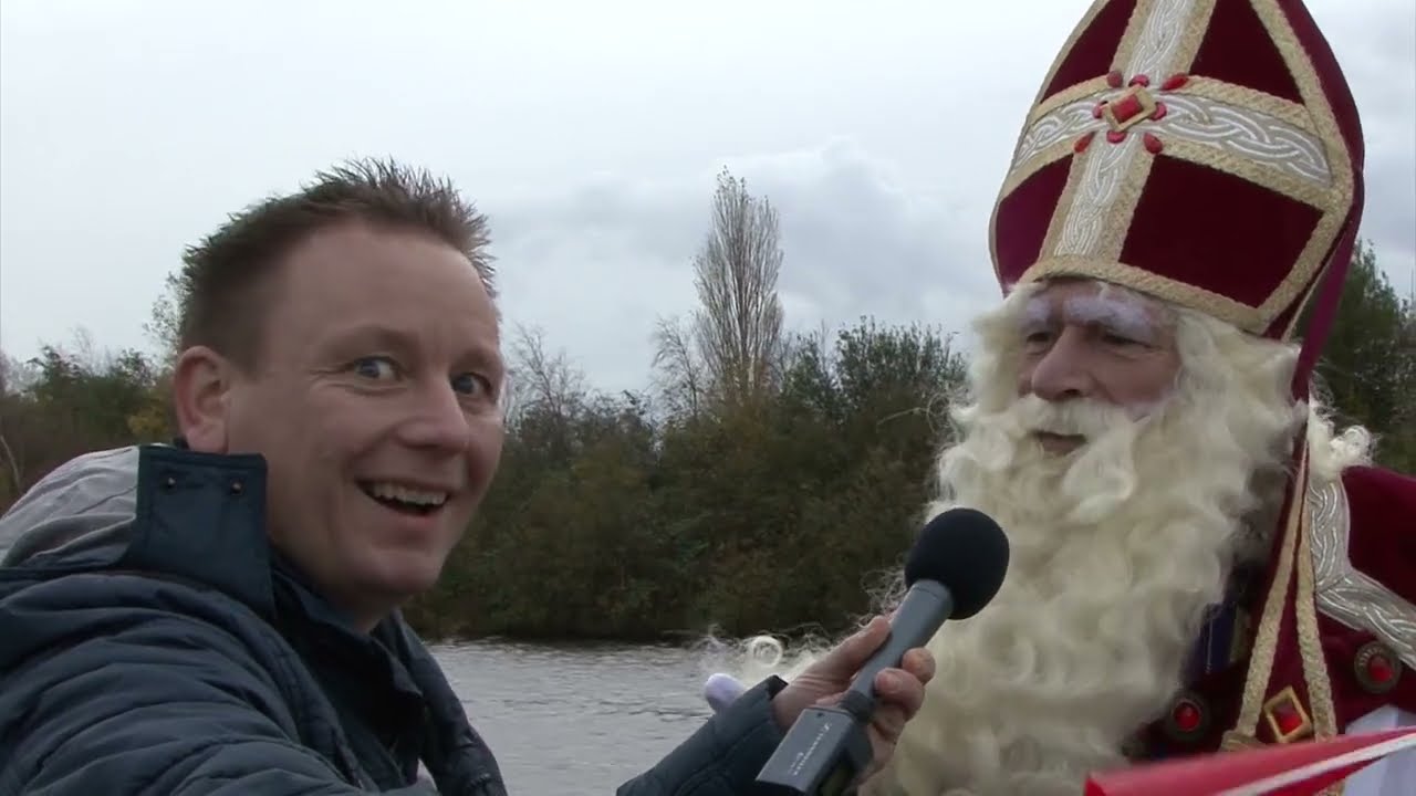 Aankomst Sinterklaas in Landsmeer in 2015 met Bert van Gulik