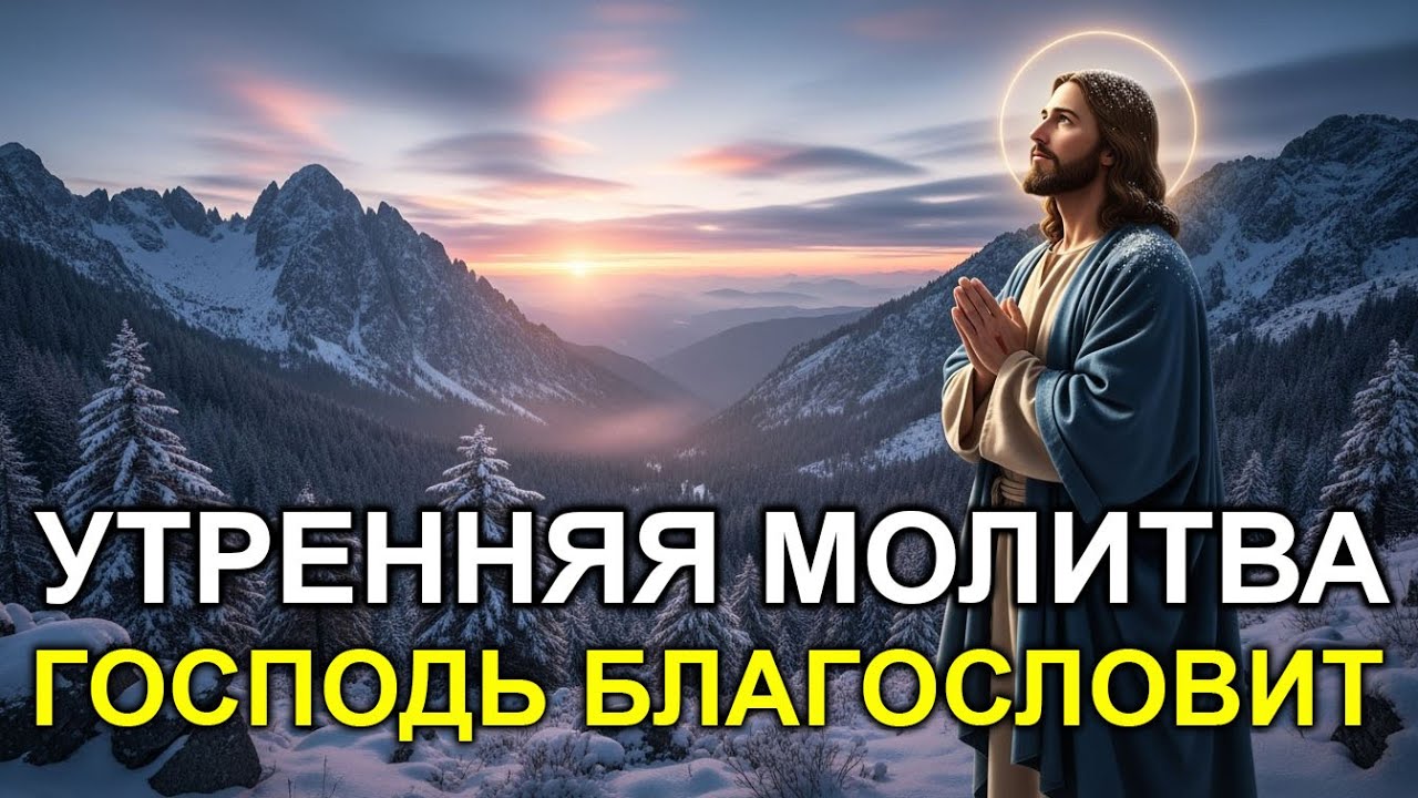 УТРЕННЯЯ МОЛИТВА: Попроси у Бога только ЭТО, и Он даст тебе ВСЁ!
