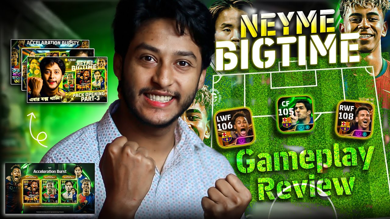 Обзор игрового процесса Neymer 107 в efootball 2025 Mobile🔥Лучшая карта Neymer навсегда🔥Наконец-т...