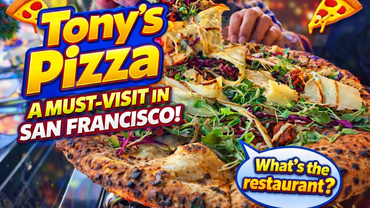 Tony’s Pizza — Top 50 in America! 🍕 A Must-Try in San Francisco