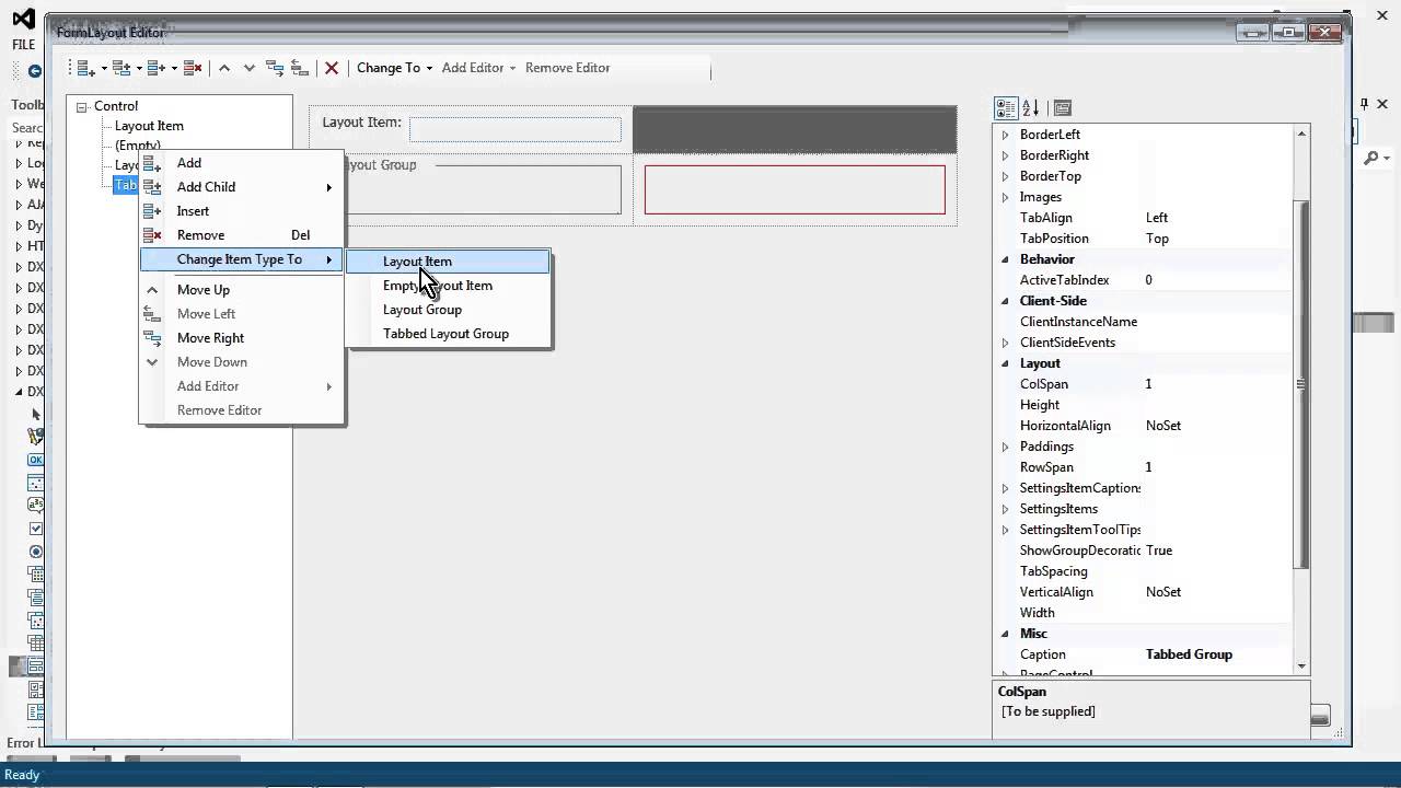 ASP.NET Form Layout - Getting Started